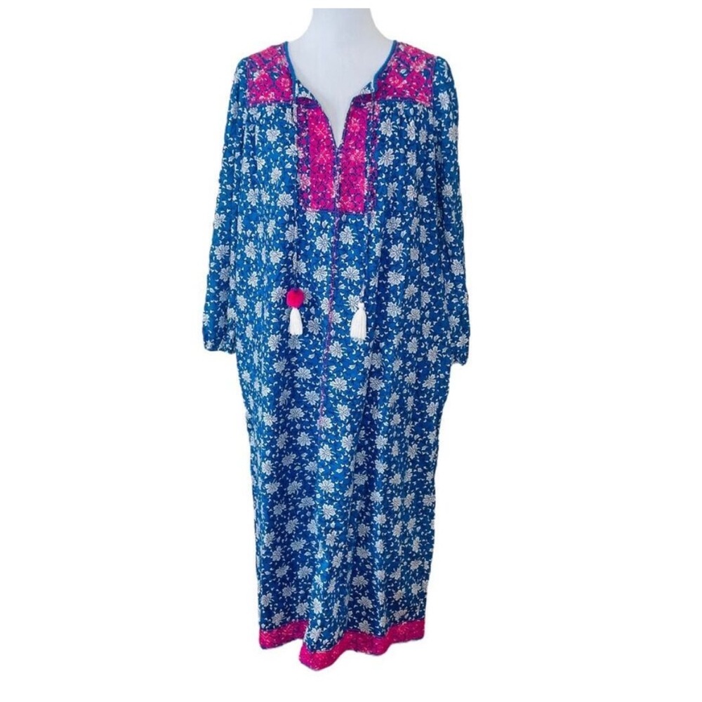 J. Crew Boho Cotton Maxi Dress Size Medium